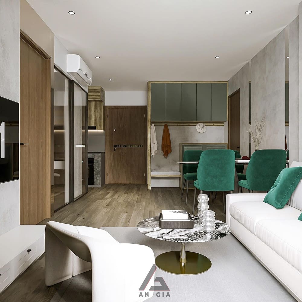 thi công nội thất căn hộ cao cấp