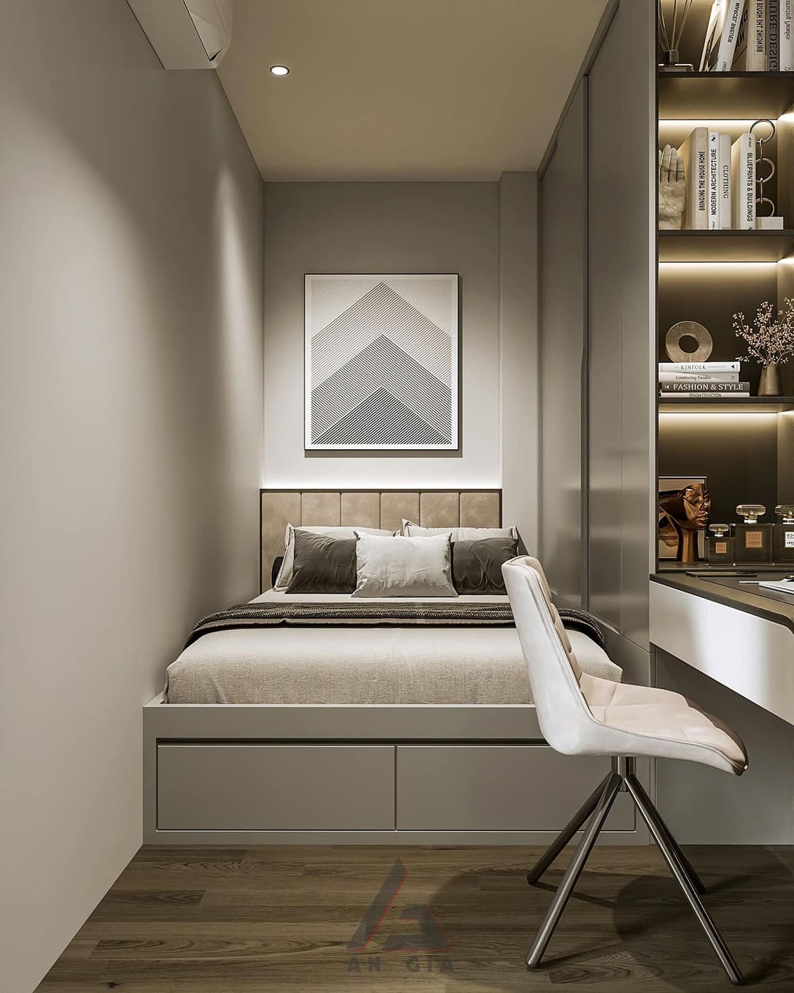 thi công nội thất căn hộ cao cấp