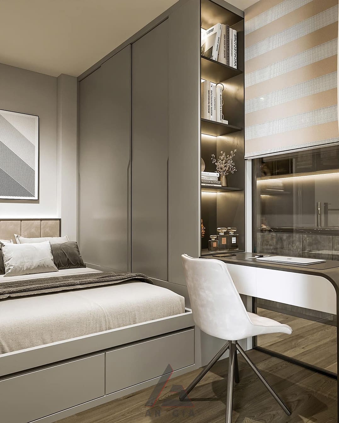 thi công nội thất căn hộ cao cấp