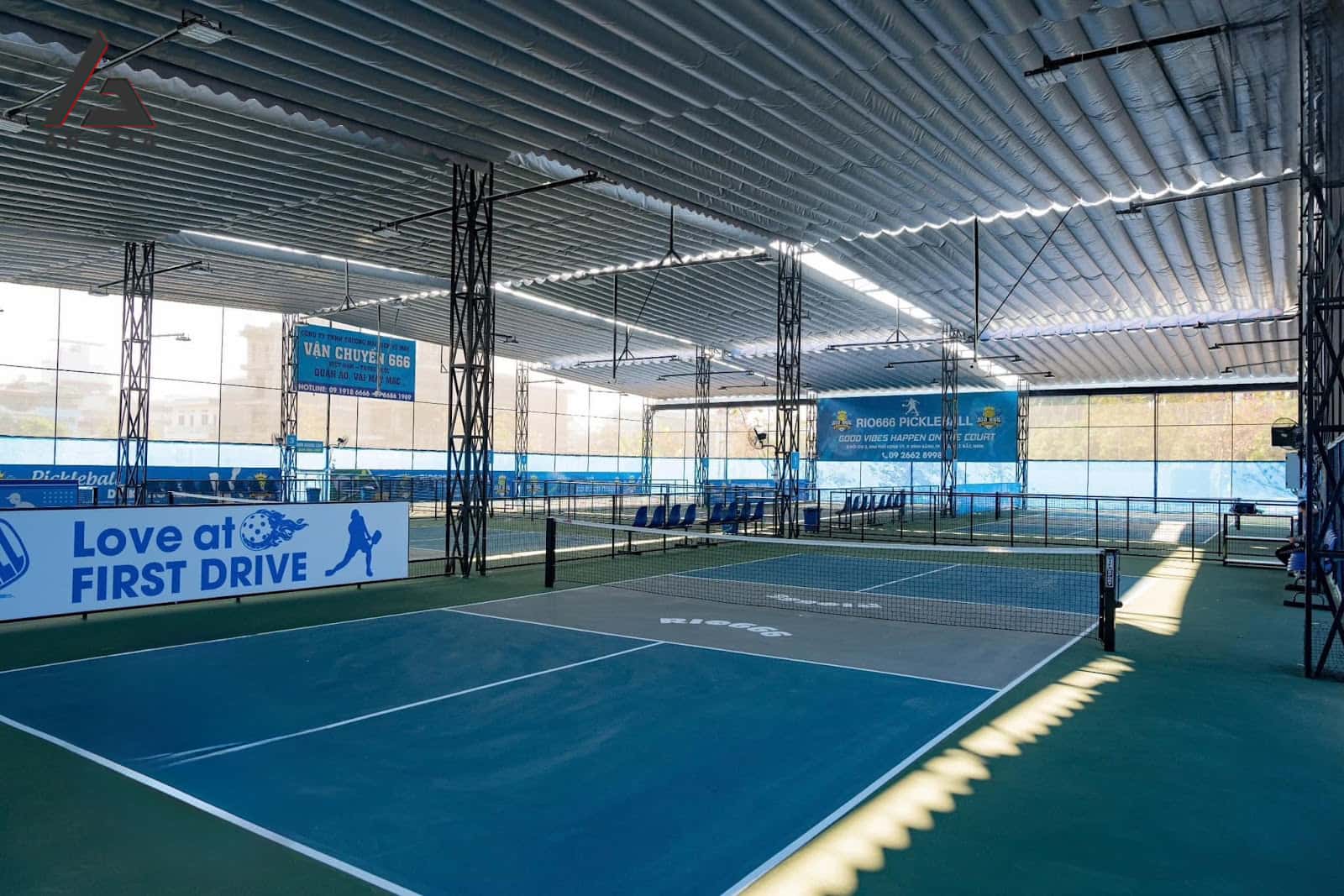  thi công sân Pickleball 